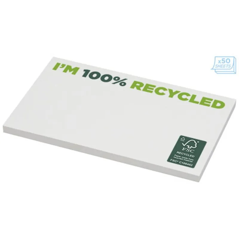 NOTAS ADHESIVAS DE PAPEL RECICLADO STICKYMATE®  12 X75 MM